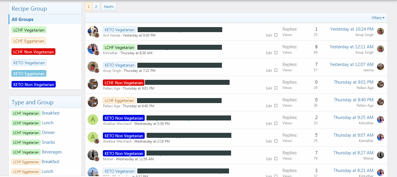 DLife FoodLog Recipes Integrated With Nutrition Facts Database DLife in